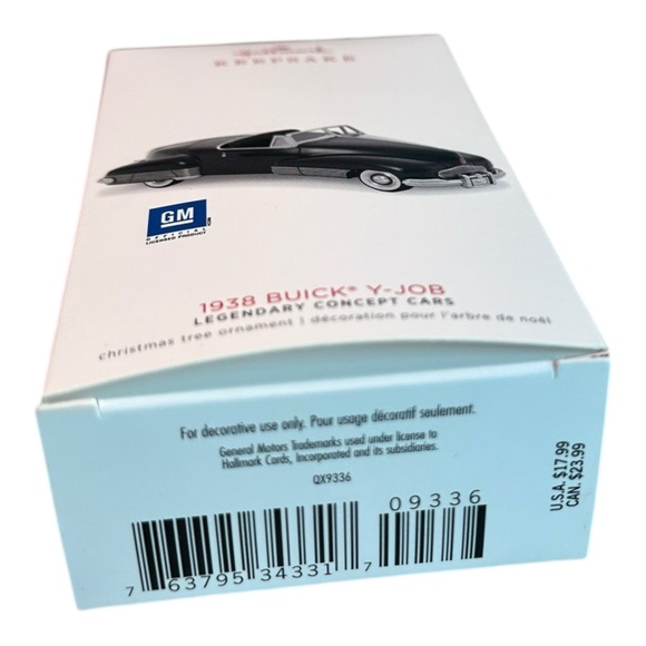 1938 Buick Y-Job #1 ~ Hallmark Keepsake ~ 2018 NIB - Picture 7 of 7